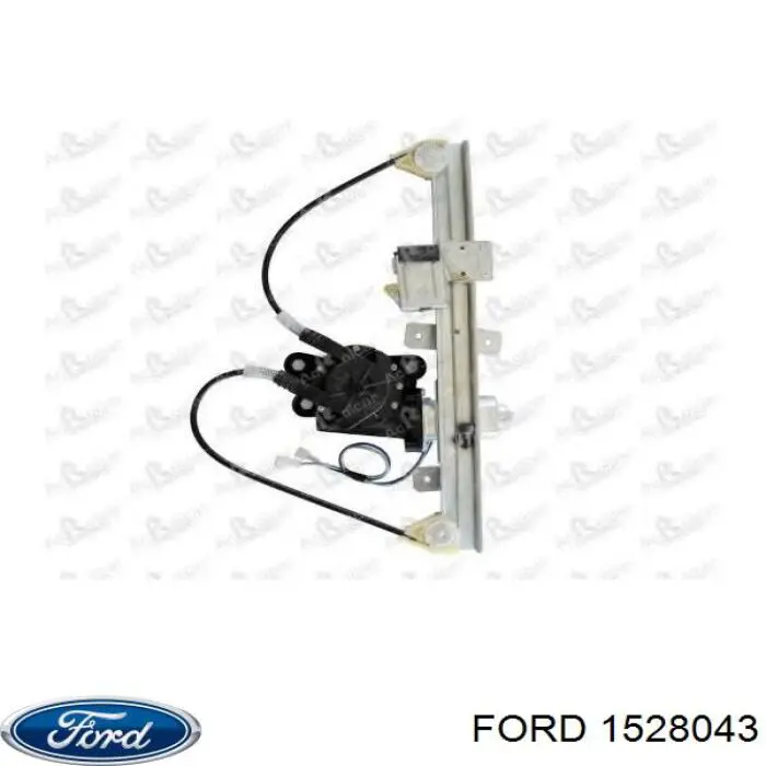 1528043 Ford Механизм стеклоподъемника двери задней, левой