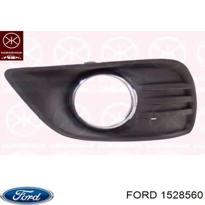 Заглушка, решетка противотуманных фар бампера переднего, правая Ford 1528560 цена, от 4.10 USD