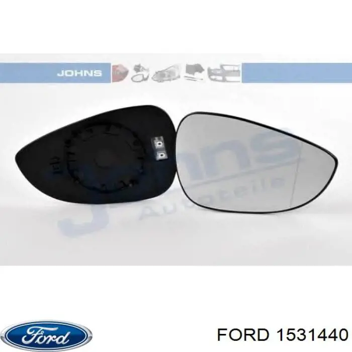 Купить 1531440 Ford Стекло правого зеркала заднего вида