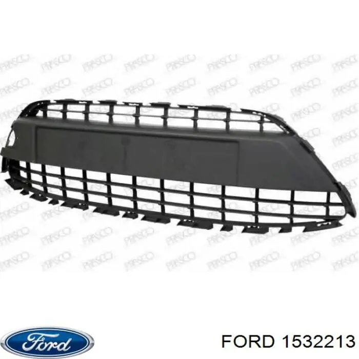 1766625 Ford решетка бампера переднего центральная