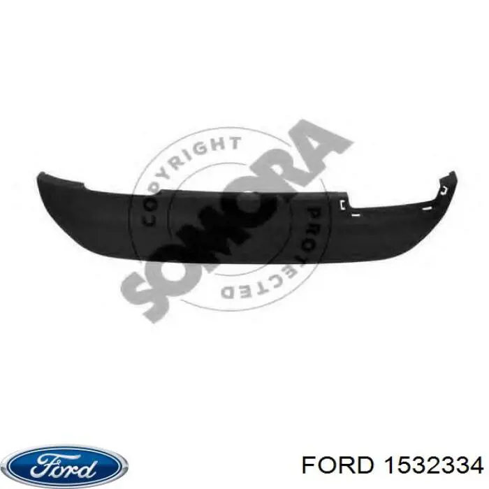 Юбка заднего бампера Signeda PFD05082VA цена, от 28.70 USD