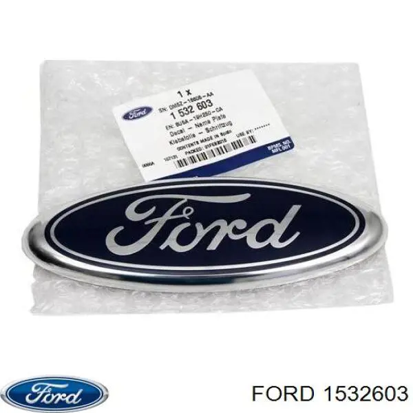 Эмблема капота на Ford Focus II 