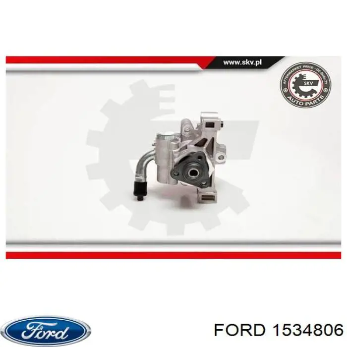 Насос гидроусилителя руля Ford 1534806