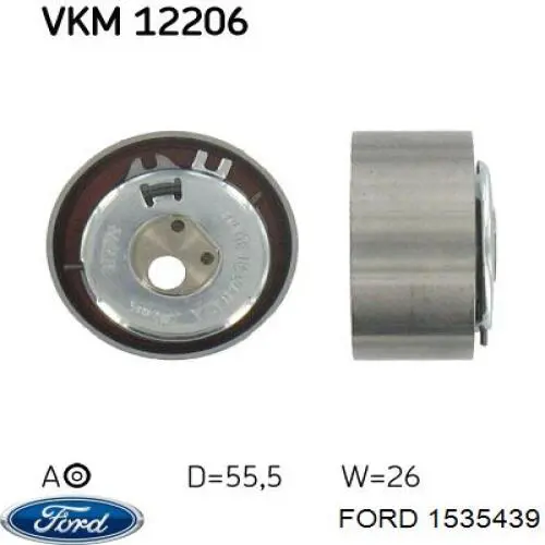 1 535 439 Ford ролик грм