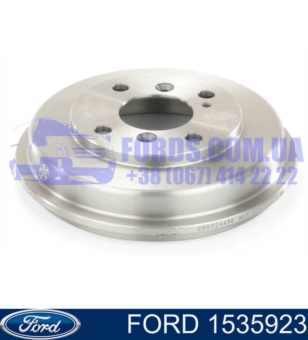 1535923 Ford tambor do freio traseiro