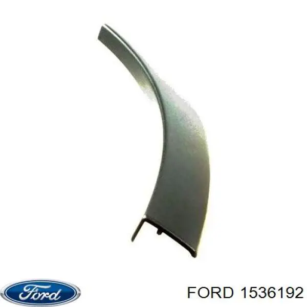 1536192 Ford молдинг бампера переднего правый