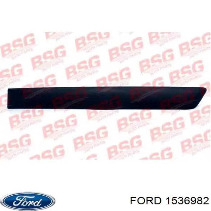 Молдинг задней левой двери BP75054 DP Group
