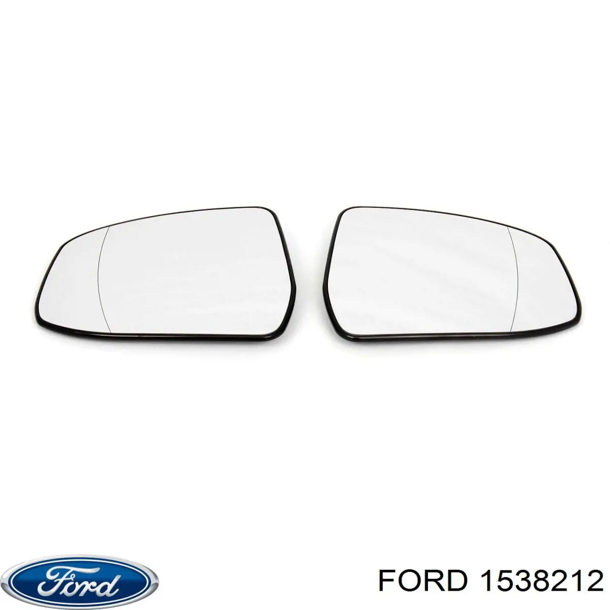 Стекло левого зеркала заднего вида 1538212 Ford