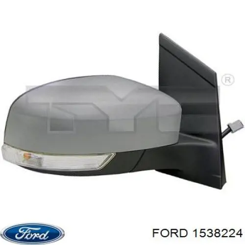 1538217 Ford espelho de retrovisão direito