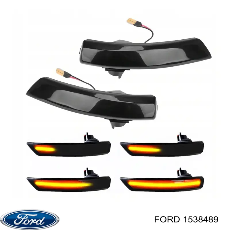 Указатель поворота зеркала правый 1538489 Ford