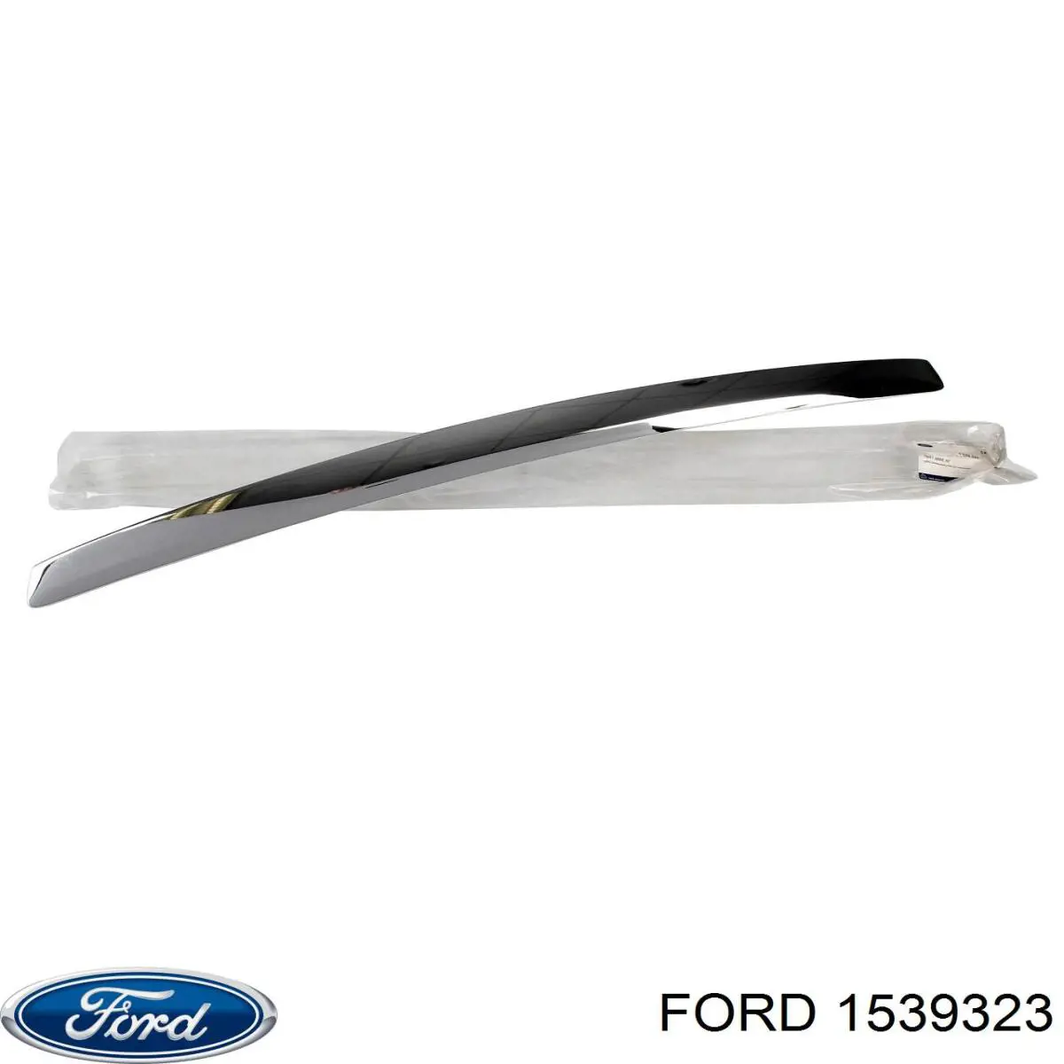 1539323 Ford молдинг капота