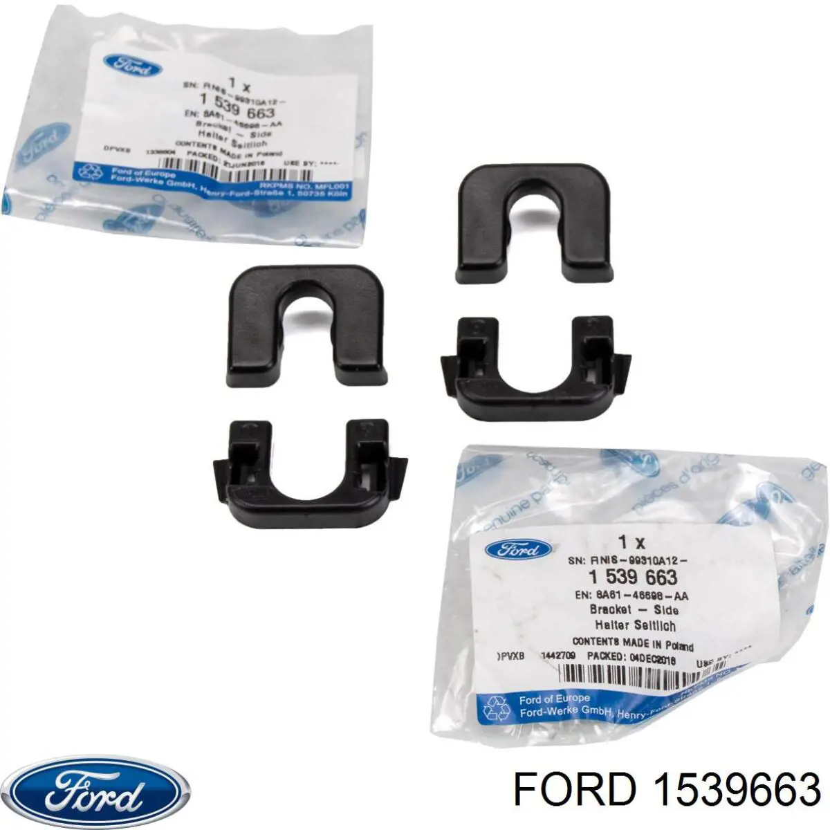 Петля (направляющая) бардачка (перчаточного ящика) 1539663 Ford