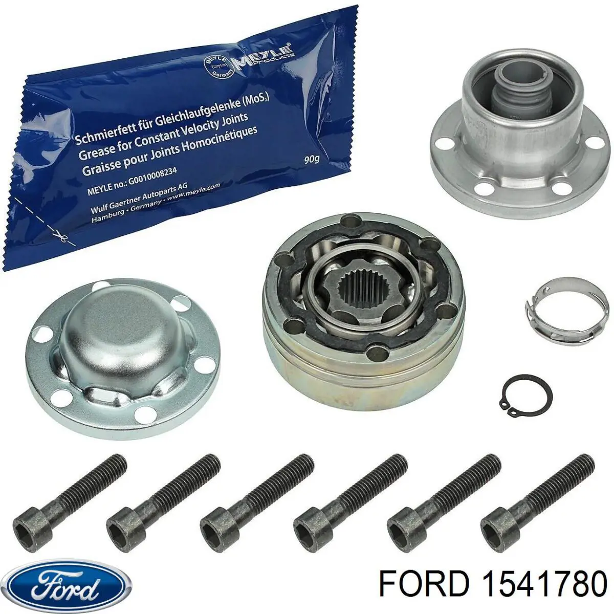 Полуось передняя 1541780 Ford