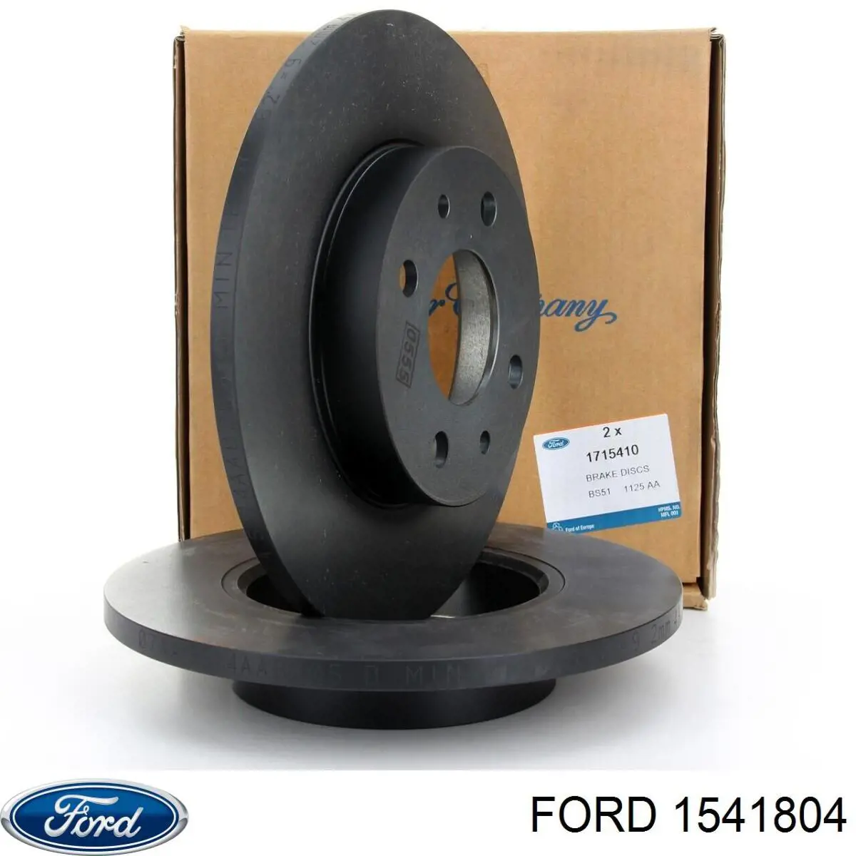 Задний дисковый тормоз Ford 1541804