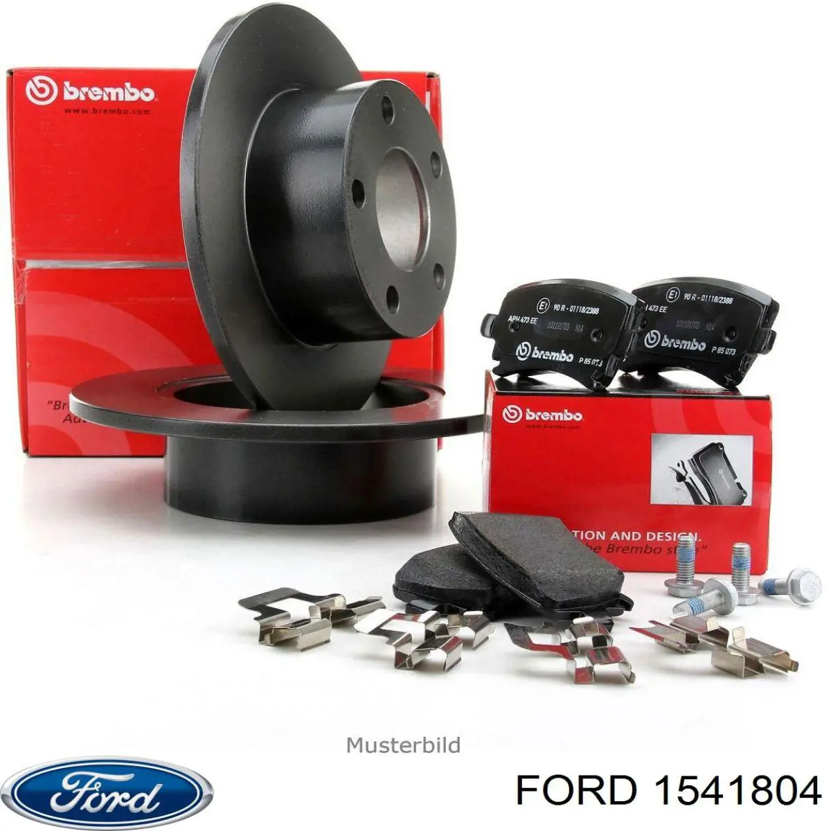 Задний тормозной диск Ford 1541804 цена, от 22.21 USD