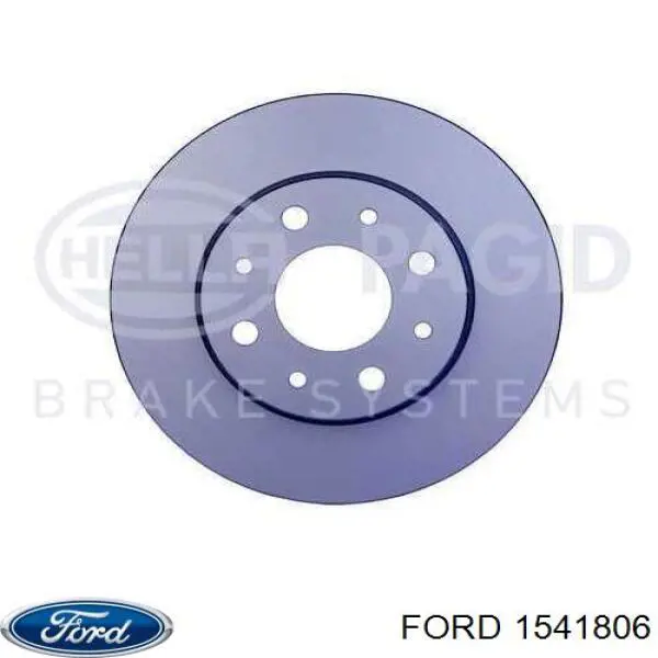 Передние тормозные диски 1541806 Ford