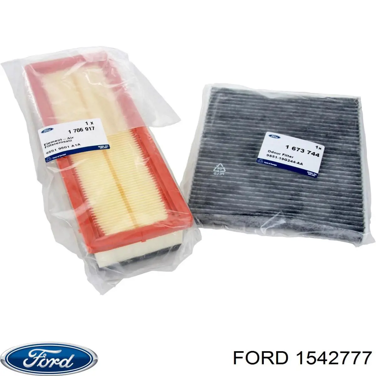 Воздушный фильтр 1542777 Ford