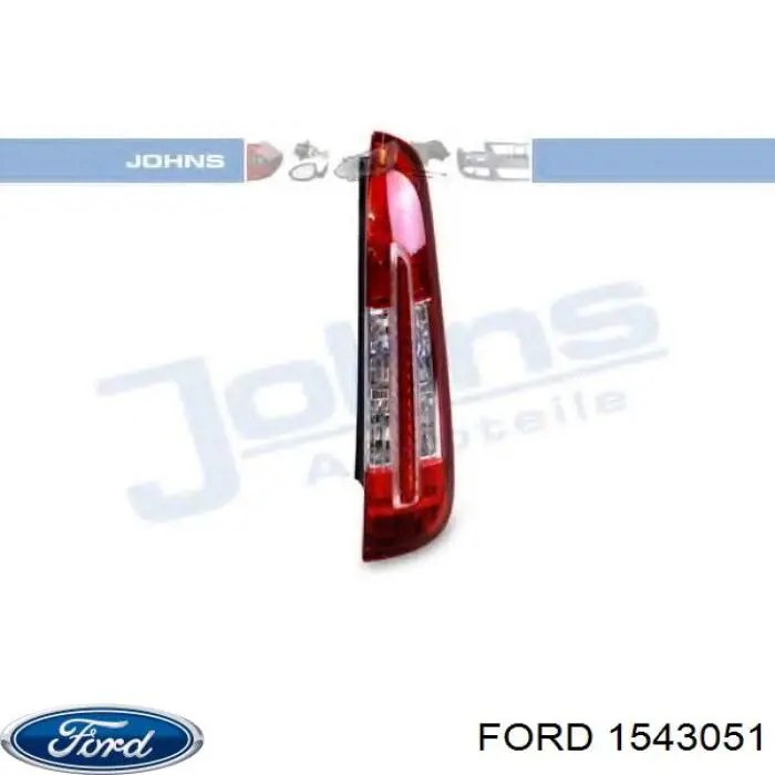 Купить 1543051 Ford Задняя правая фара