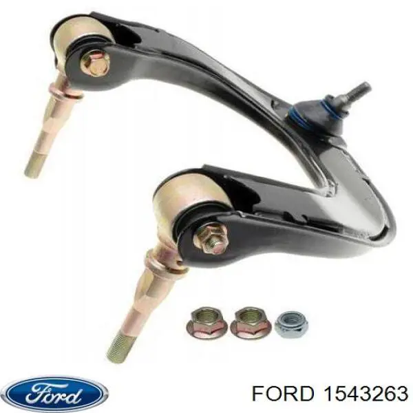 Накладка на передний бампер Ford 1500652