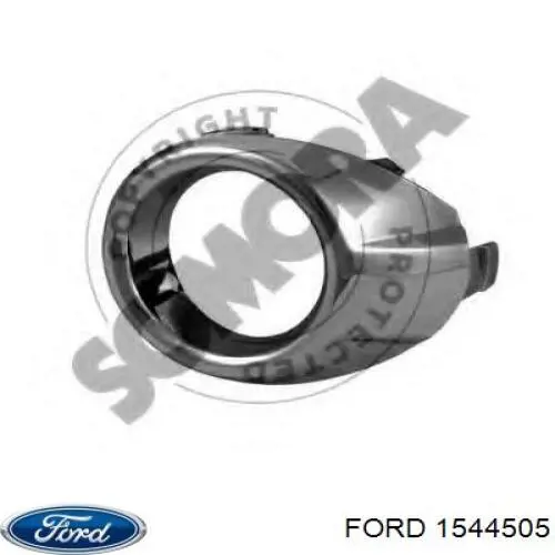 Ободок (окантовка) фары противотуманной правой 1544505 Ford