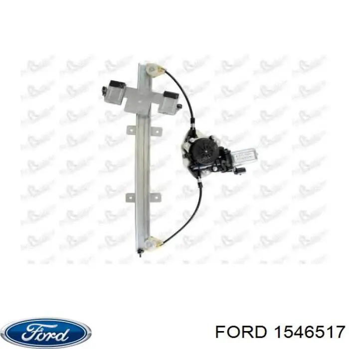 1546517 Ford механизм стеклоподъемника двери передней правой