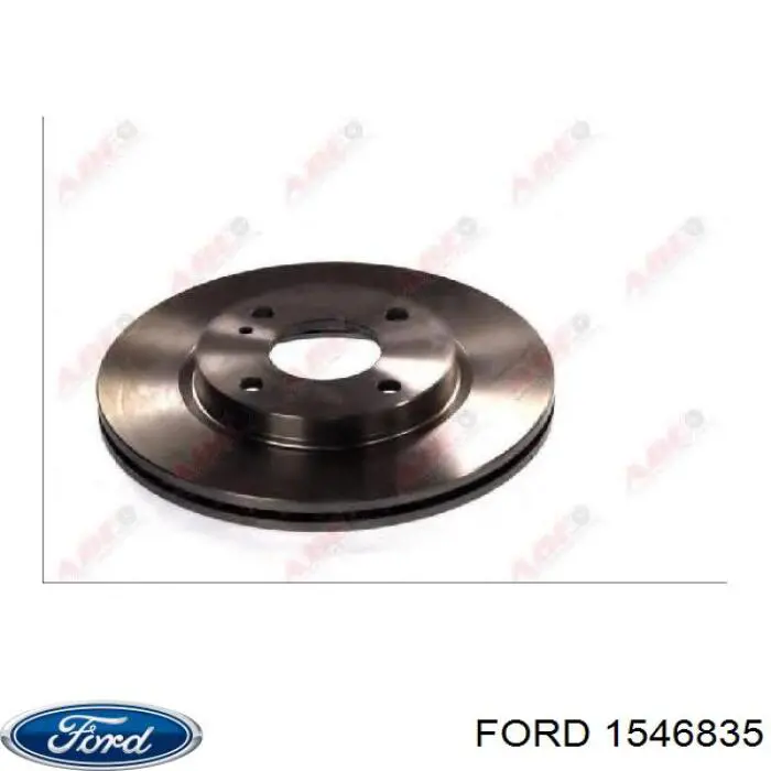 Передние тормозные диски 1546835 Ford