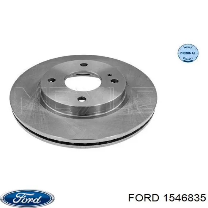 1546835 Ford Диск тормозной передний
