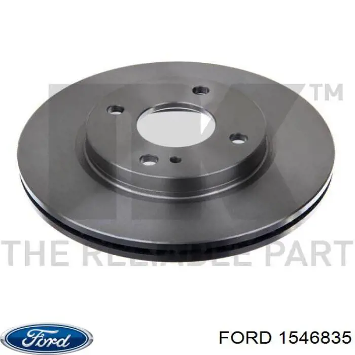 Передние тормозные диски 1546835 Ford