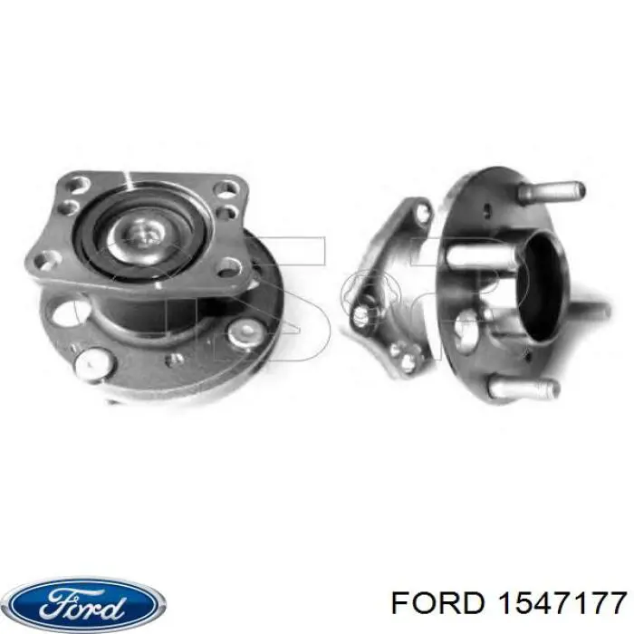 Задняя ступица 1547177 Ford
