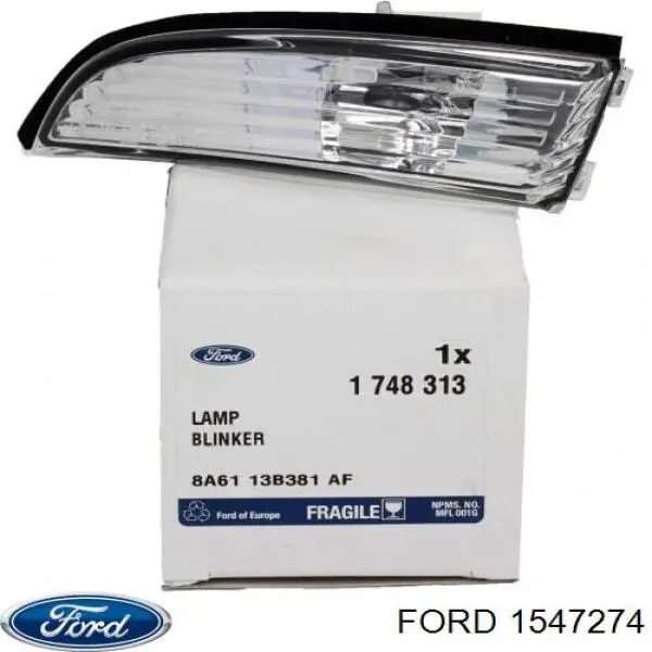 Указатель поворота зеркала левый 1547274 Ford