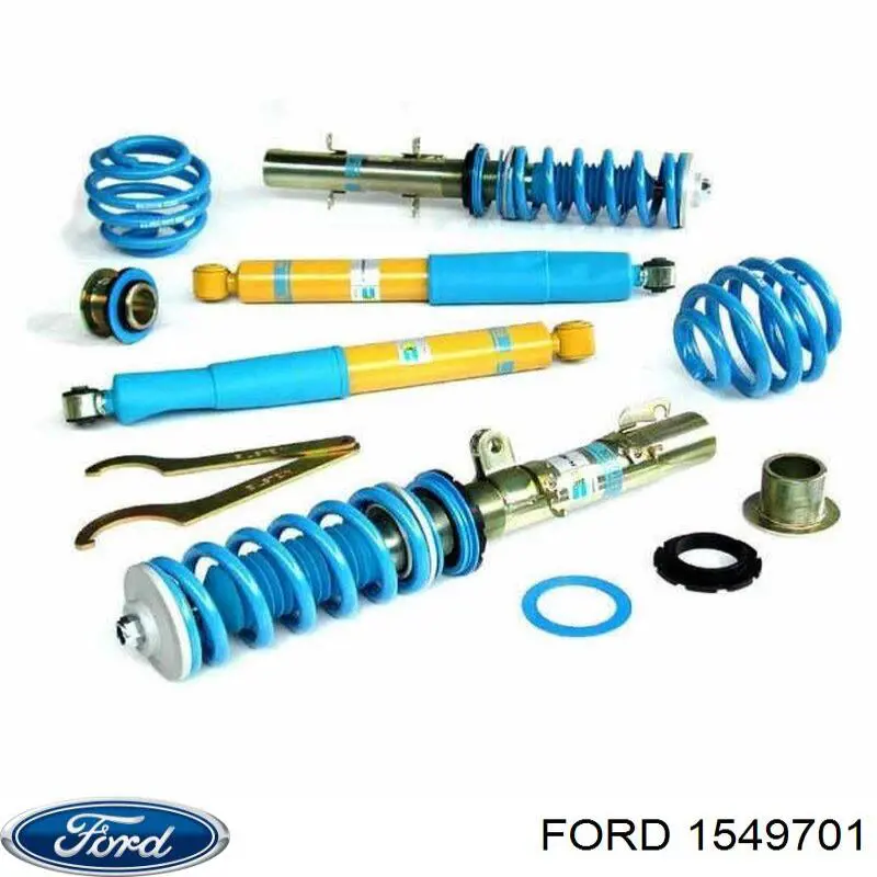 Передние тормозные диски 1549701 Ford