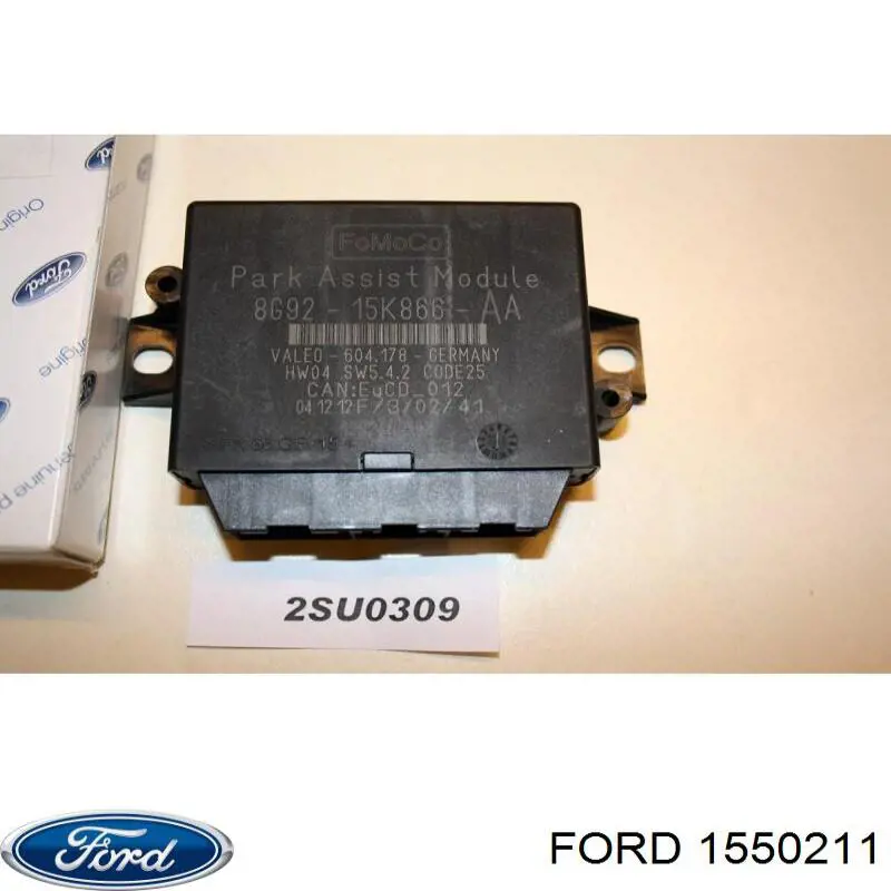Módulo de direção (Centralina eletrônica) de sensor de estacionamento para Ford Galaxy (WA6)