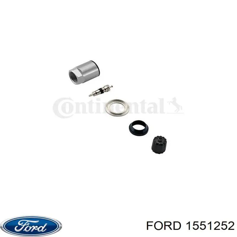 Крепление датчика давления воздуха в шинах Ford 1551252 цена, от 9.64 USD