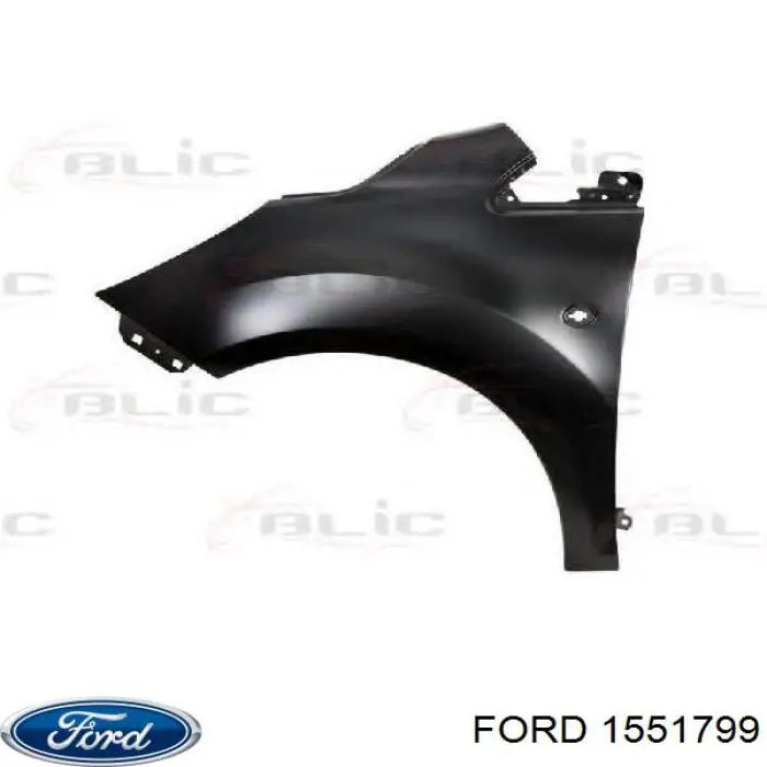 Крыло переднее левое 1551799 Ford