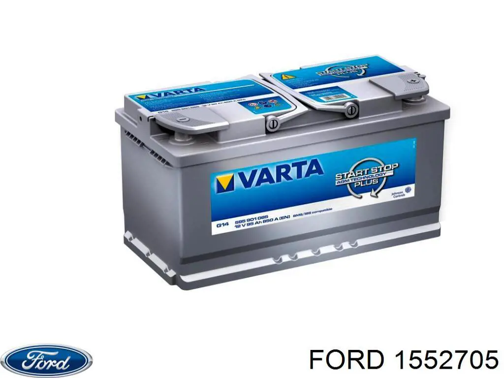 Купить 1552705 Ford Батарея аккумуляторная
