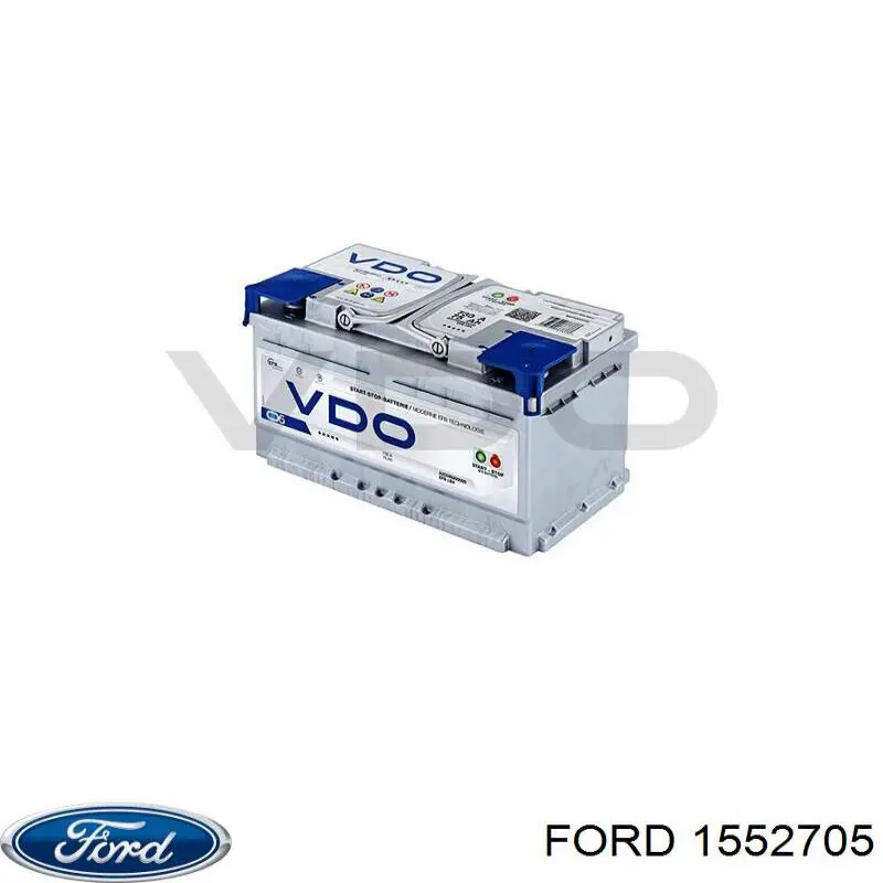 Купить Аккумулятор Ford 95 А/ч (1552705)