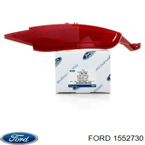Правый катафот заднего бампера 1552730 Ford