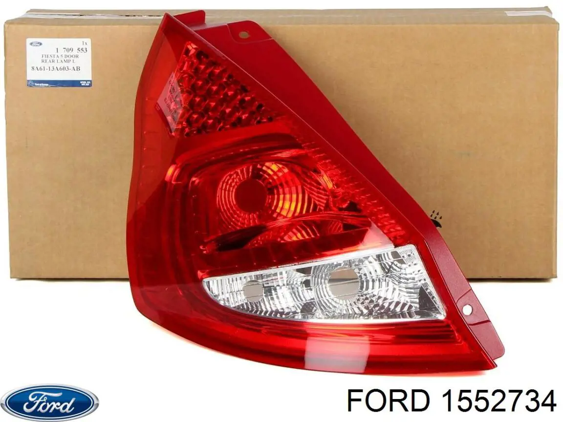 Фонарь противотуманный задний, левый Ford 1552734
