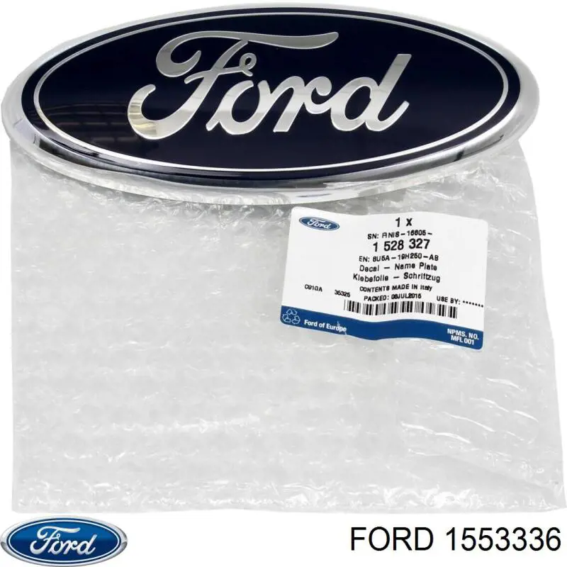 1528327 Ford emblema de grelha do radiador