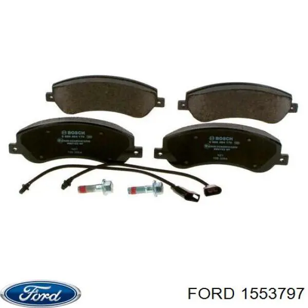 Купить 1553797 Ford Колодки тормозные