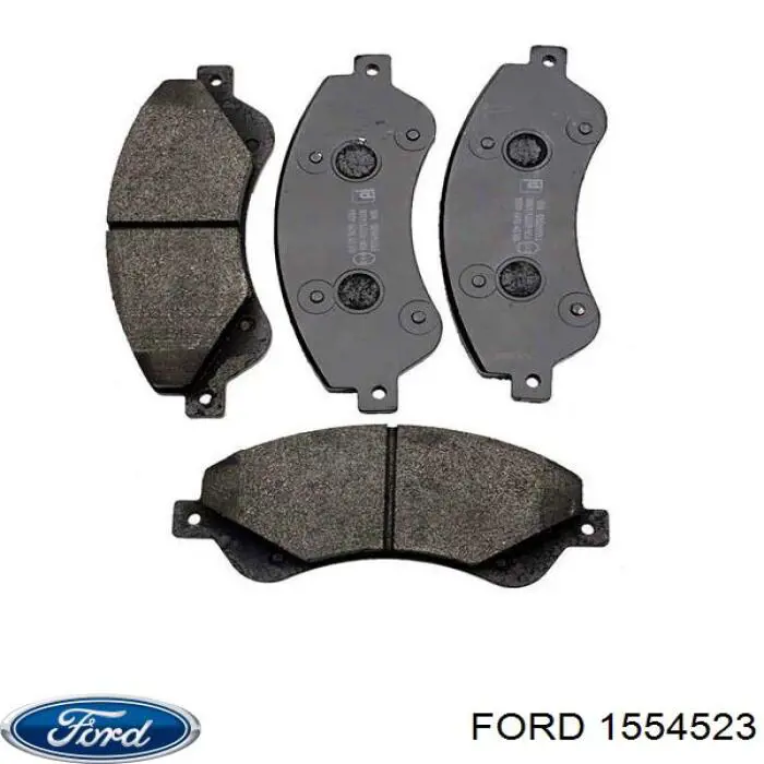 Передние тормозные колодки 1554523 Ford