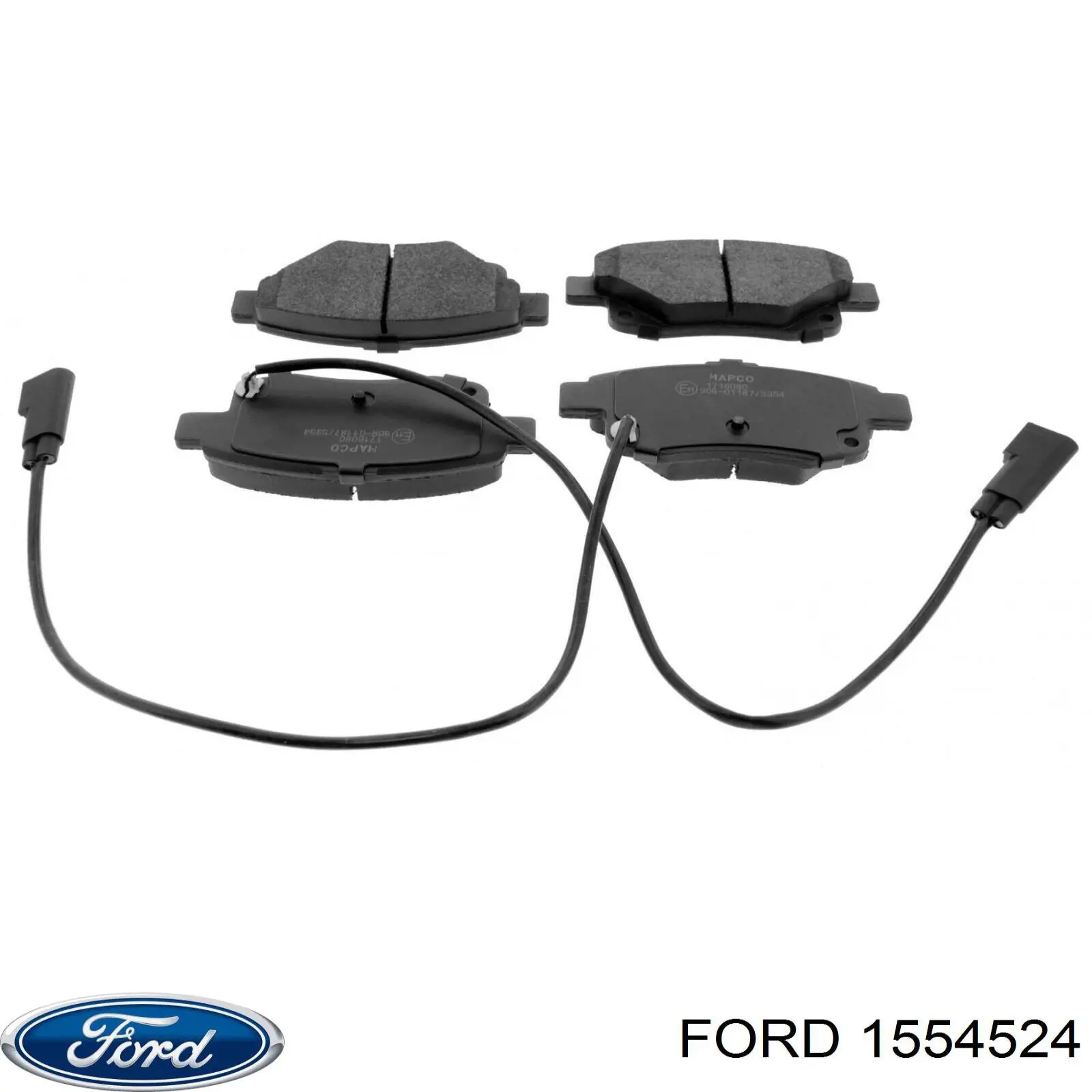 Колодки дисковые  Ford 1554524 цена, от 19.42 USD
