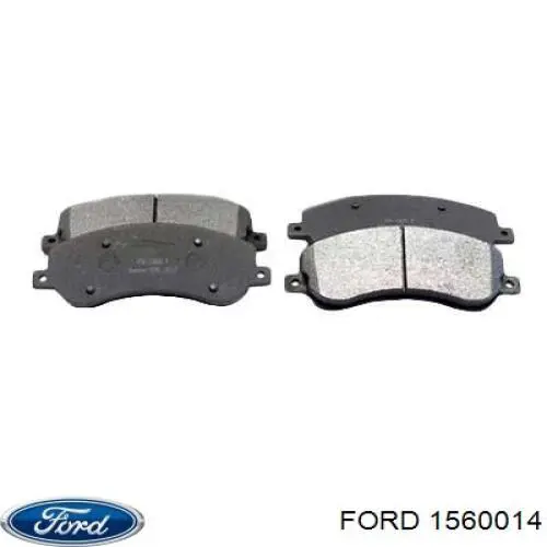 Купить 1560014 Ford Колодки тормозные