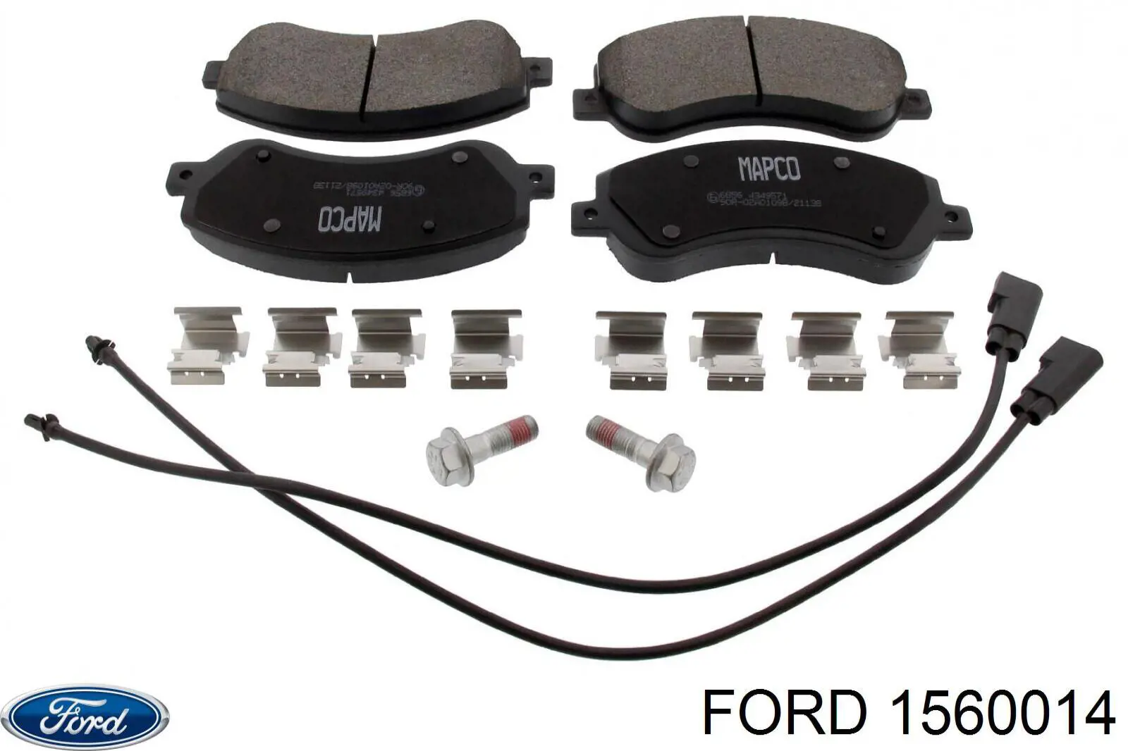 Тормозные колодки Ford 1560014