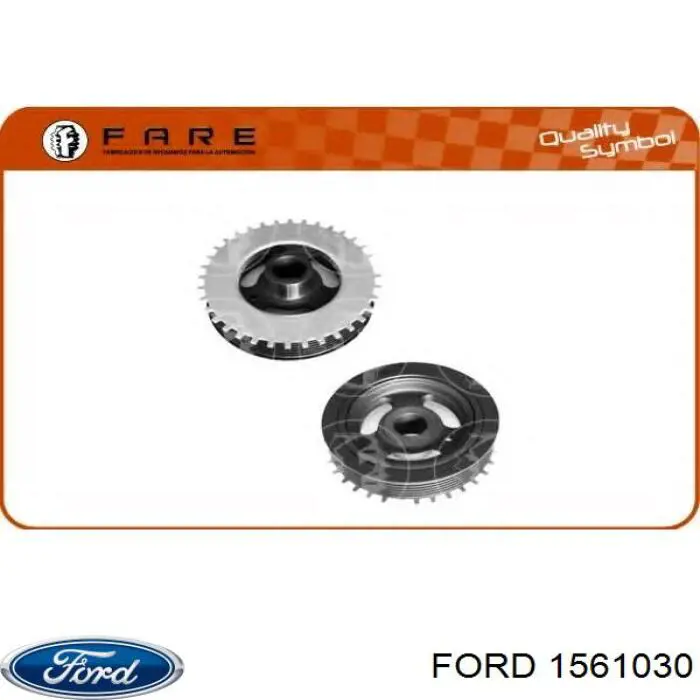 Шкив коленвала (демпфер) Ford 1561030 цена, от 53.35 USD