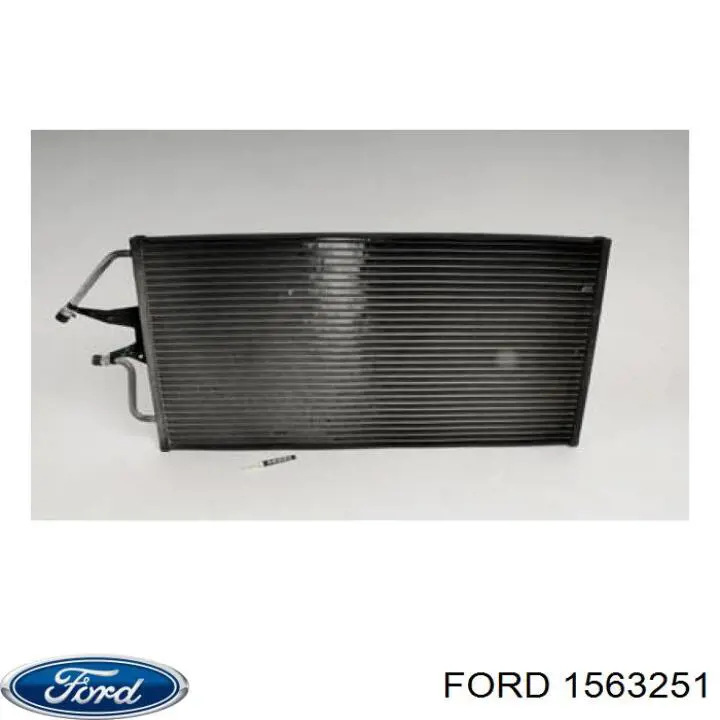 Радиатор охлаждения двигателя Ford 1563251 цена, от 101.92 USD