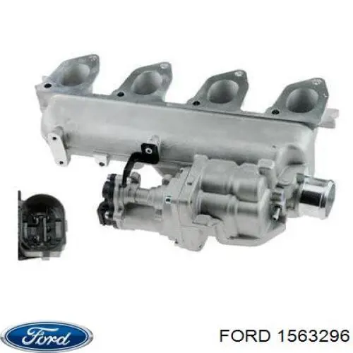 1563296 Ford коллектор впускной