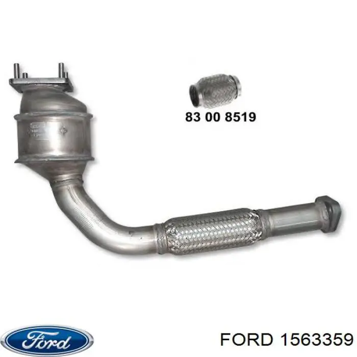 Каталитический нейтрализатор отработавших газов Ford Mondeo II седан (BFP) (1996 - 2000) цена, от 128.61 USD