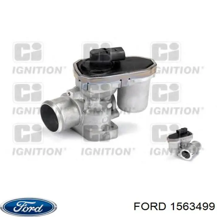 Приборы управления системы рециркуляции Ford 1563499 цена, от 83.11 USD