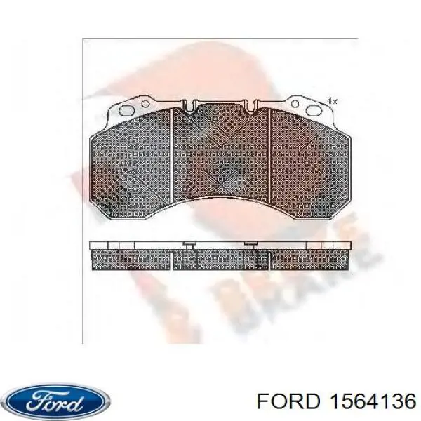 1564136 Ford клапан trv кондиционера